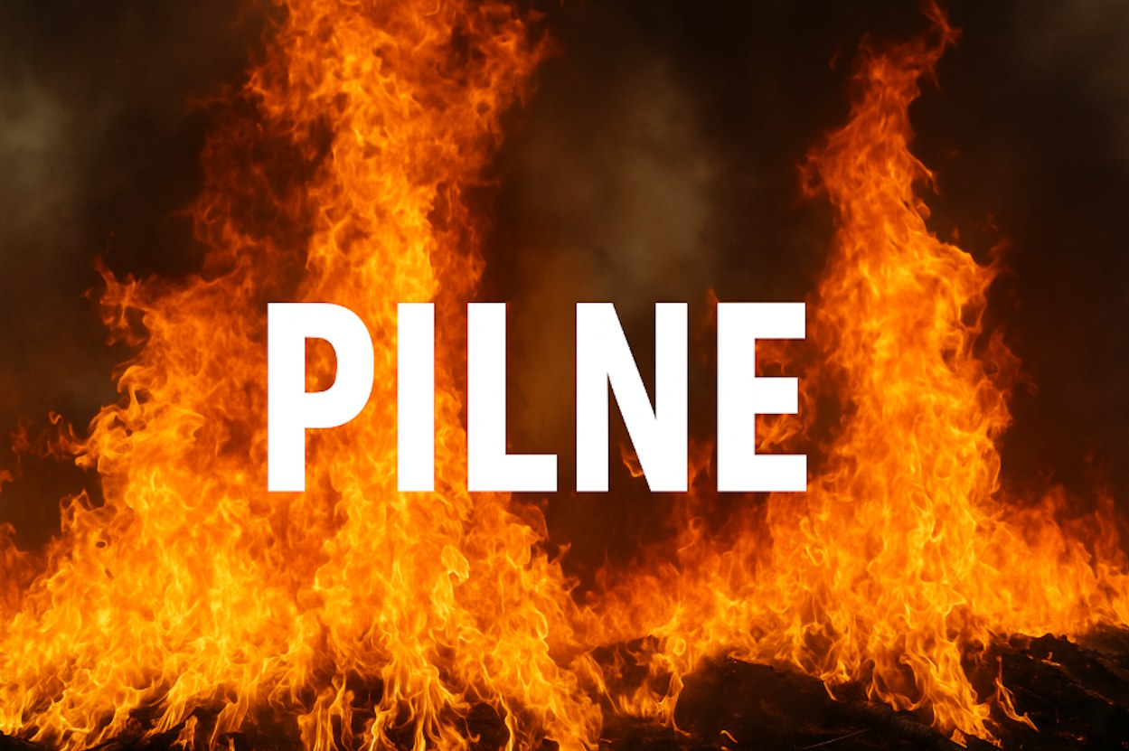 Plaża Patelnia doszczętnie zniszczona. Budynek spłonął, konstrukcja grozi zawaleniem