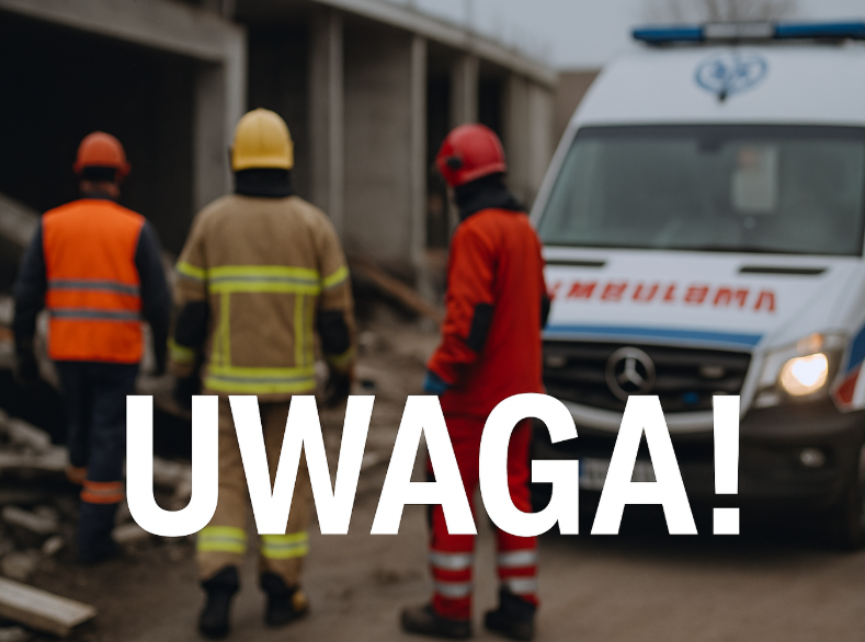 Aktualizacja: Dramatyczna walka o życie robotników w Radzyminie. Sekundy od tragedii