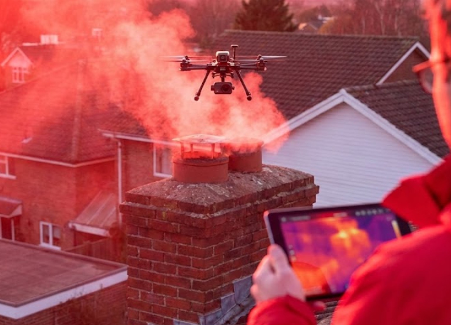 Słyszysz bzyczenie nad domem? To nie owad. Nowa broń urzędników zagląda Ci do komina. Mandat dostaniesz, zanim zdążysz otworzyć drzwi