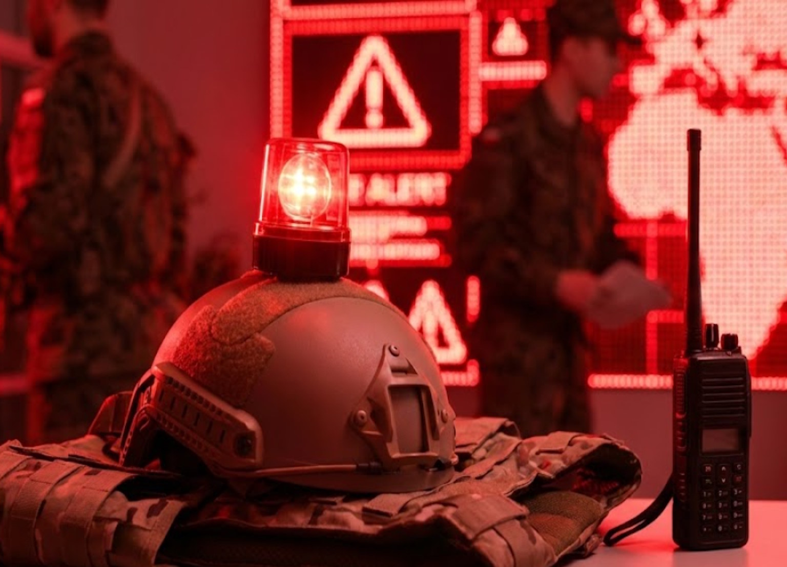 Pilny komunikat wojska. „Alert gotowości WOT”. Trzy województwa zaznaczone na czerwono