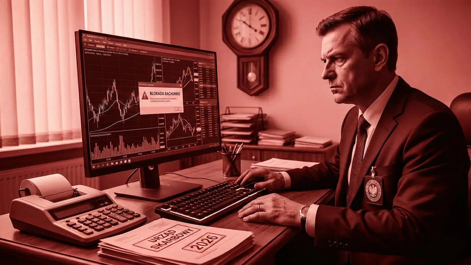 Blokada konta na 72 godziny to dopiero początek. Skarbówka w 2026 roku z nowymi uprawnieniami