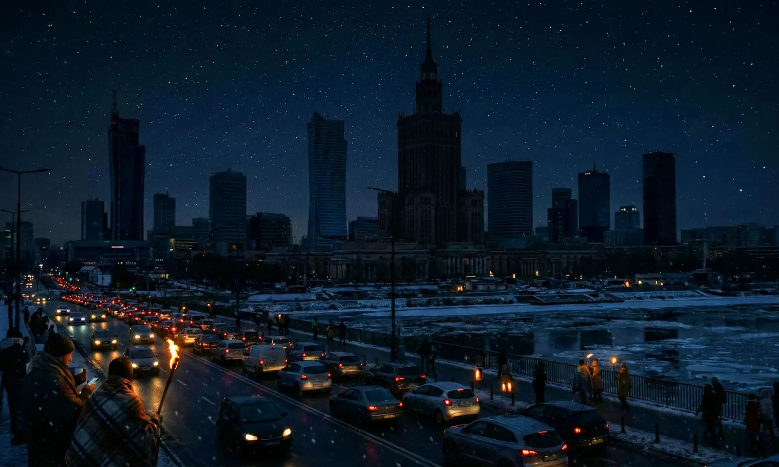 Blackout przez 72 godziny? Zamknięte sklepy, stacje, bankomaty, ciemne ulice, ludzie z latarkami, ogromne zapotrzebowanie na gotówkę. Szokująca prognoza Saxo Banku