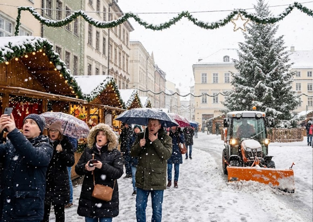 Zimowy zwrot w pogodzie tuż przed świętami. Możemy być bardzo zaskoczeni