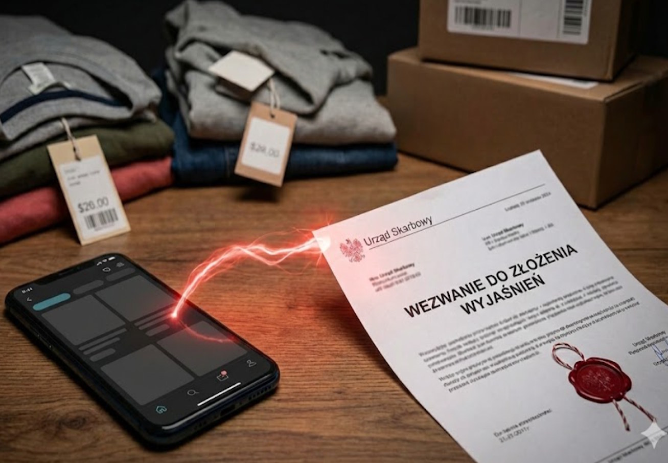 Sprzedajesz na Vinted, OLX lub Allegro? Skarbówka właśnie otrzymuje raporty o Twoich kontach. Sprawdź limity, zanim dostaniesz wezwanie