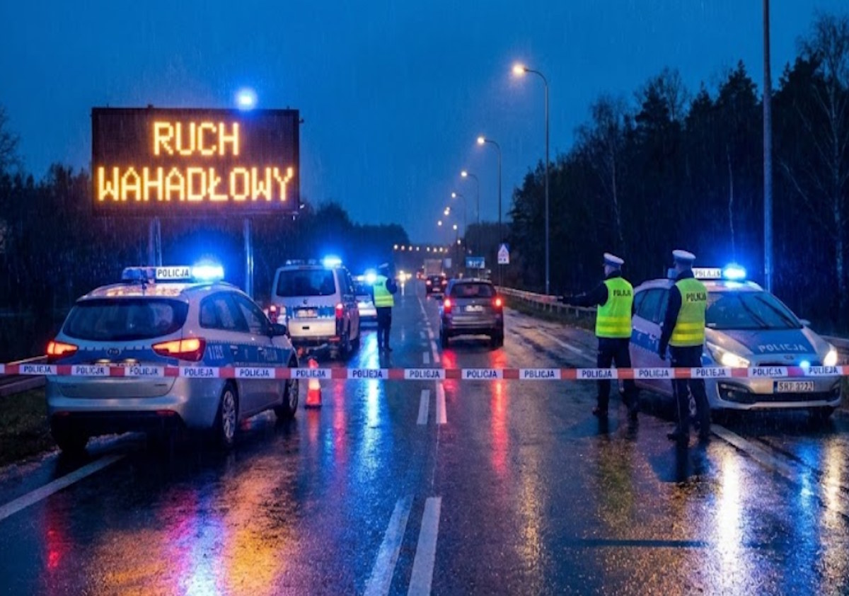 Uwaga kierowcy. Groźny wypadek na Mazowszu. Ogromne utrudnienia. Ruch wahadłowy