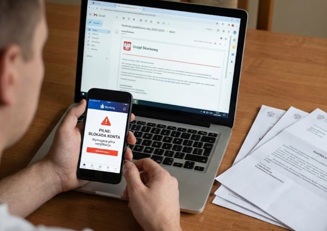 Napisałeś to w przelewie? Bank może cię zablokować, a skarbówka sprawdzi 5 lat historii