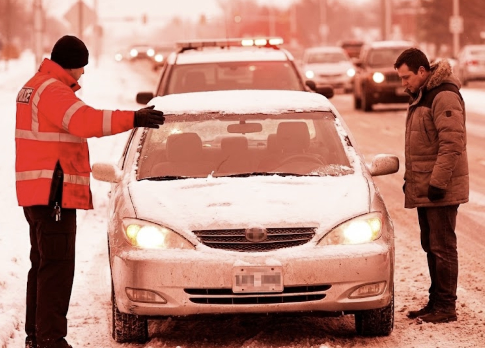 Kierowcy myślą, iż to legalne, a policja wlepia 3000 zł. Zimowa pułapka 2026