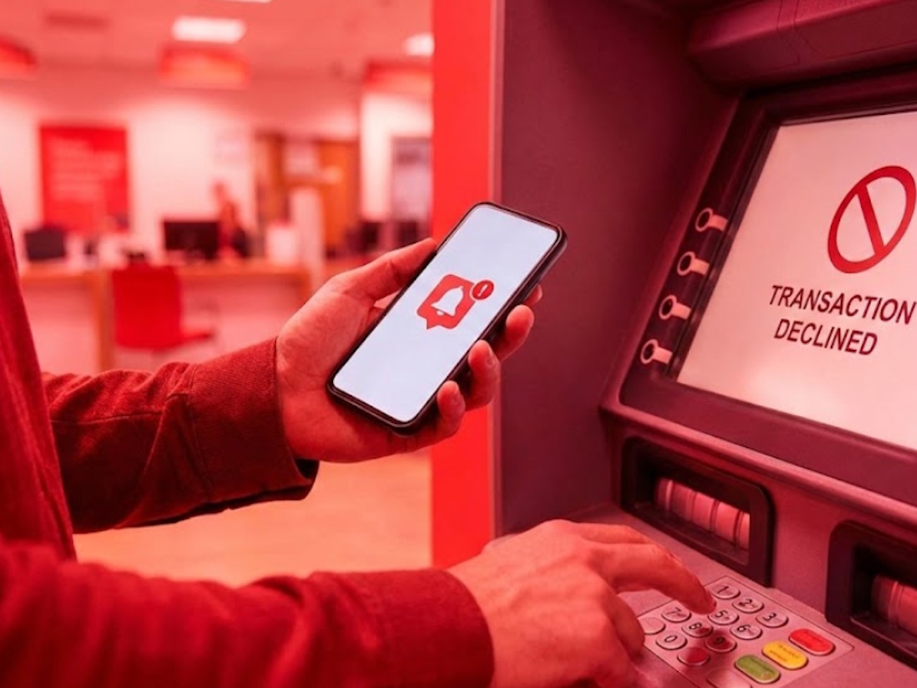 Chcesz wziąć kredyt lub wypłacić gotówkę? Bank zablokuje transakcję. Jedno kliknięcie w telefonie decyduje o twoich pieniądzach