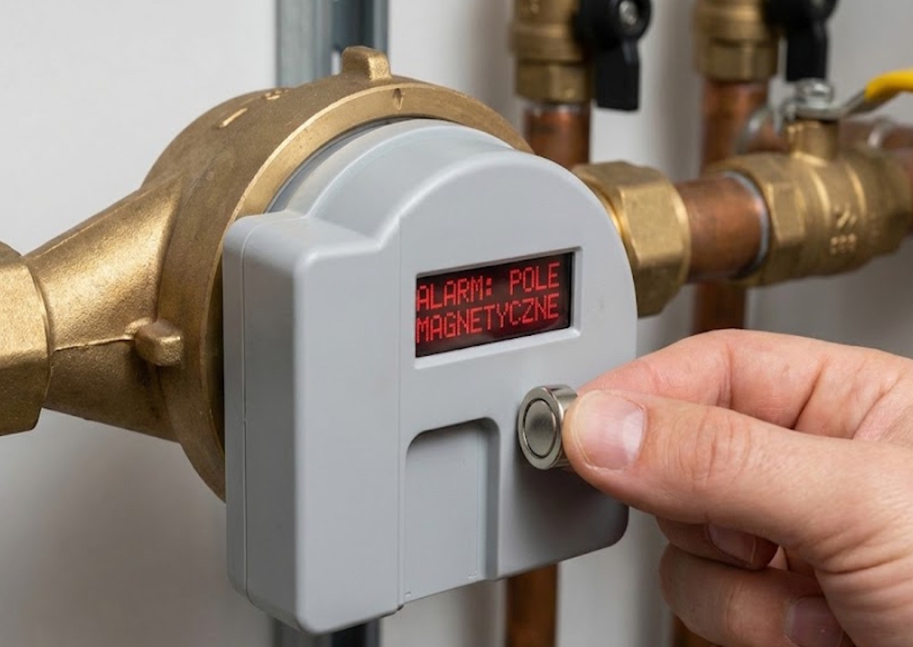 Montują to w każdym pionie. Mała nakładka na rurze wie, kiedy bierzesz prysznic. Kary za „magnesy” są natychmiastowe [TECHNOLOGIA]