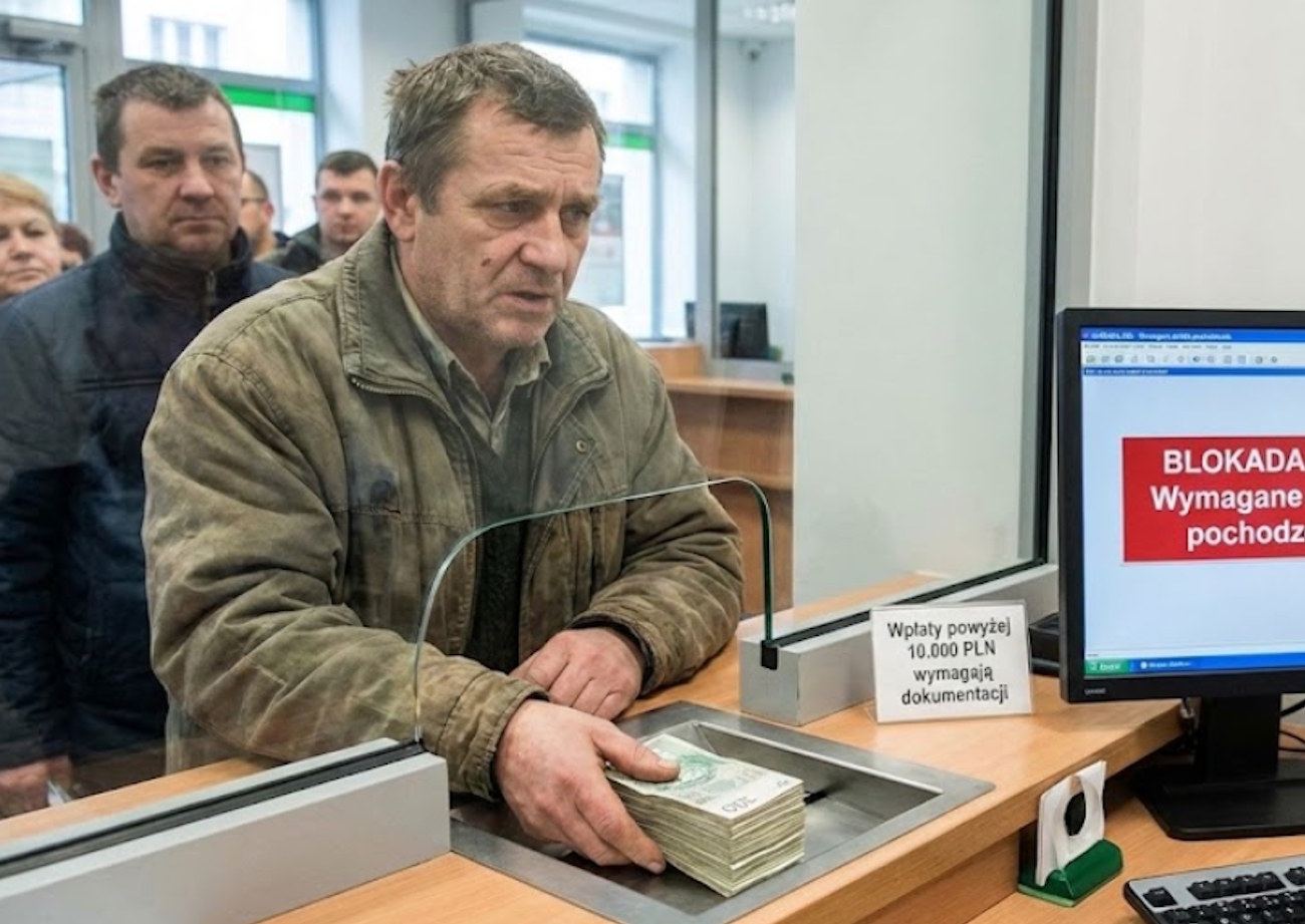 Wyciągasz „skarpety” i idziesz do banku? Przygotuj się na przesłuchanie. Kasjer zapyta o źródło, a wpłatomat zablokuje środki