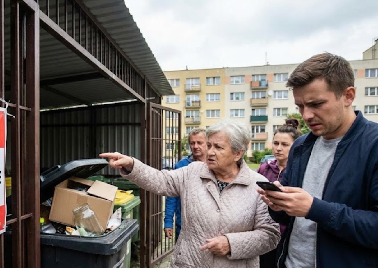 Jeden sąsiad wrzucił słoik do zmieszanych, a karę zapłaci cały blok. 400% podwyżki czynszu to początek. Nadchodzą kody na workach [OPŁATY]