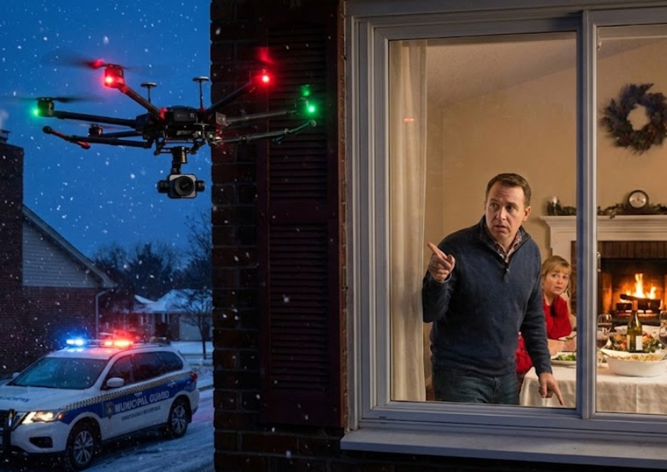 W Wigilię nad twoim dachem zawiśnie dron. Mandat 5000 zł