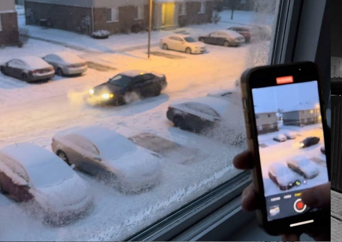 Zimowy poranek za 300 zł. Sąsiad już to nagrywa. Mandat przyjdzie pocztą