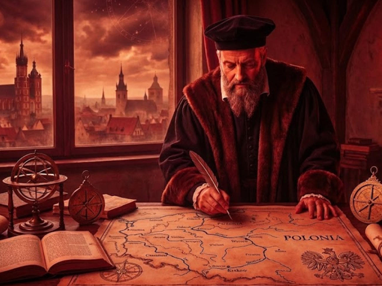 Nostradamus o Polsce na 2026 rok. Mroczna wizja czy czas potęgi? Interpretatorzy wskazują na „Kraj nad dwiema rzekami”