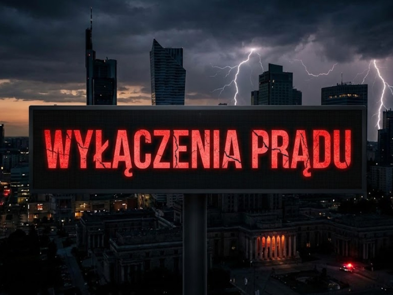 Tu zabraknie prądu. Lista planowanych wyłączeń. Zacznie się w poniedziałek 8 grudnia