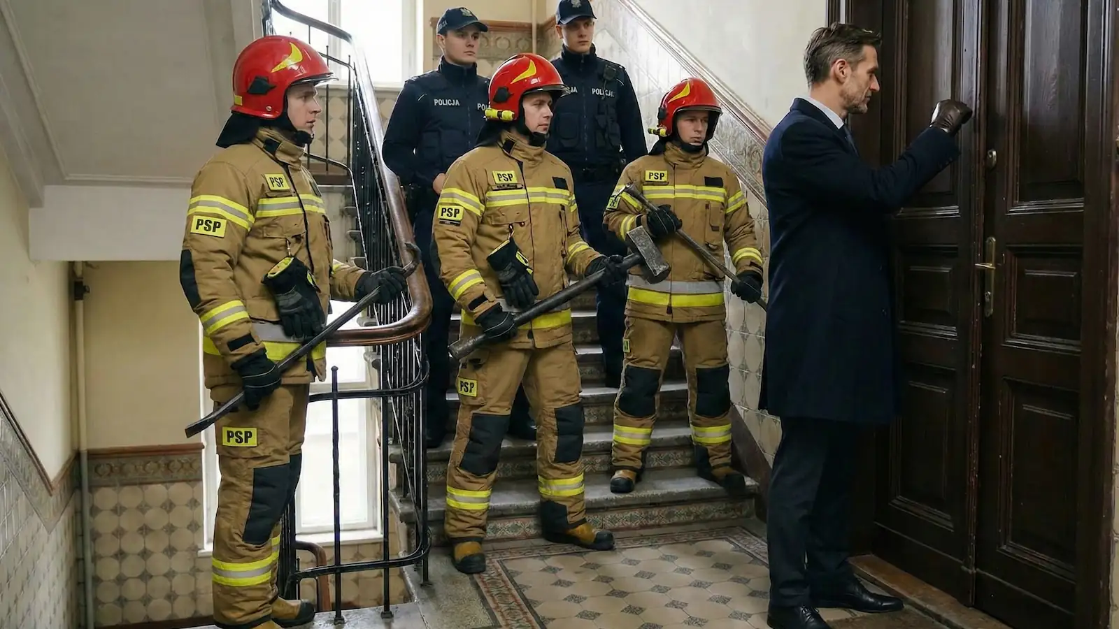 3 lata więzienia za odmowę kontroli. Inspektor wejdzie bez uprzedzenia i nakazu, choćby w nocy. Straż może wyważyć drzwi, wejście będzie w asyście policji
