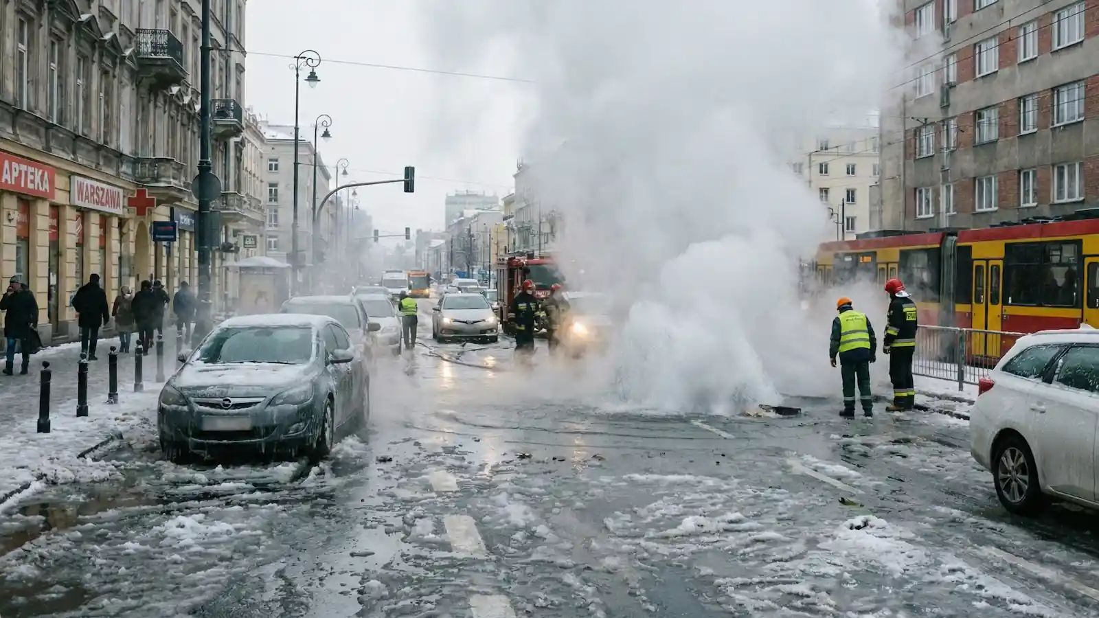 Atak mrozu. Awarie wodociągowe w Warszawie. Ponad 100 posesji bez wody w 5 dzielnicach