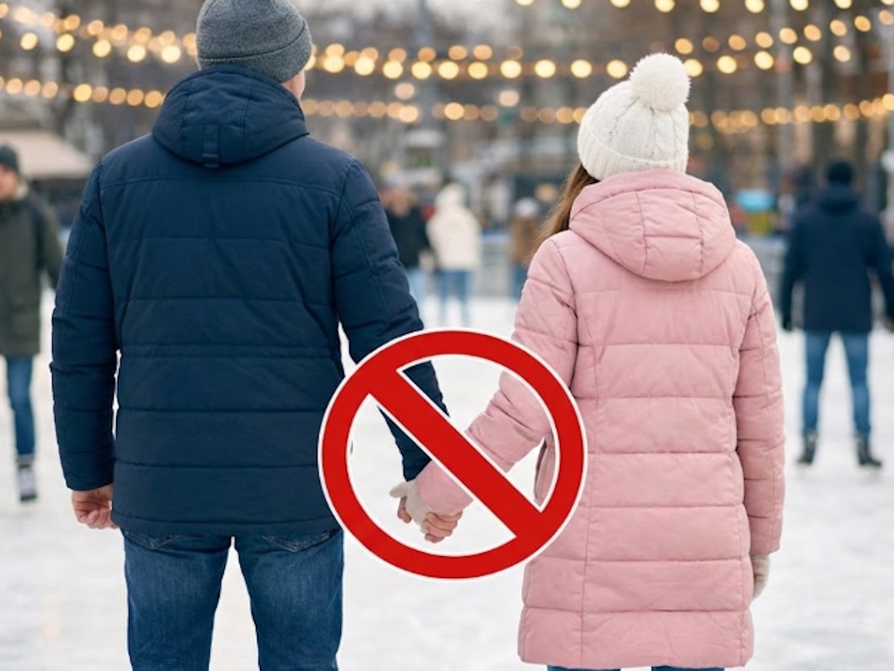 Kontrowersyjny zakaz na lodowisku. „Na lód wchodzimy trenować, a nie uprawiać romantyzm