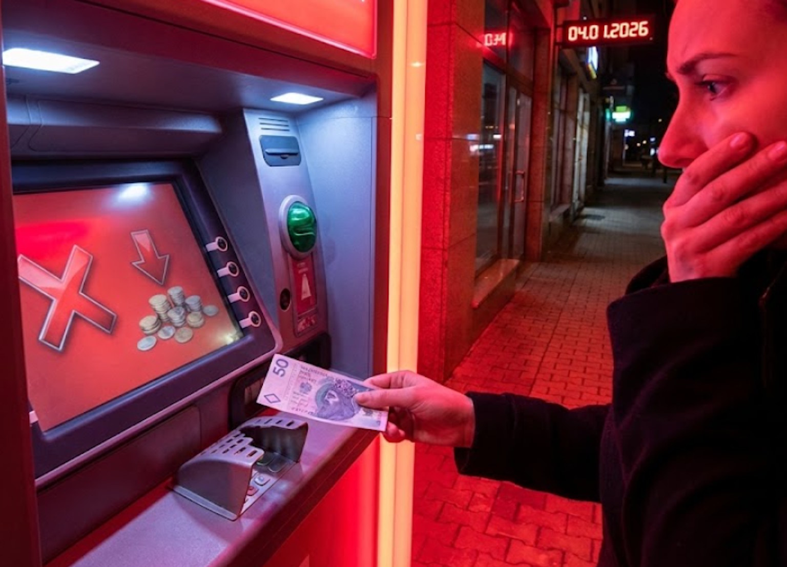 Wypłacasz 50 złotych, a z konta znika znacznie więcej. Ciche podwyżki. Czy w 2026 roku gotówka stanie się towarem luksusowym?