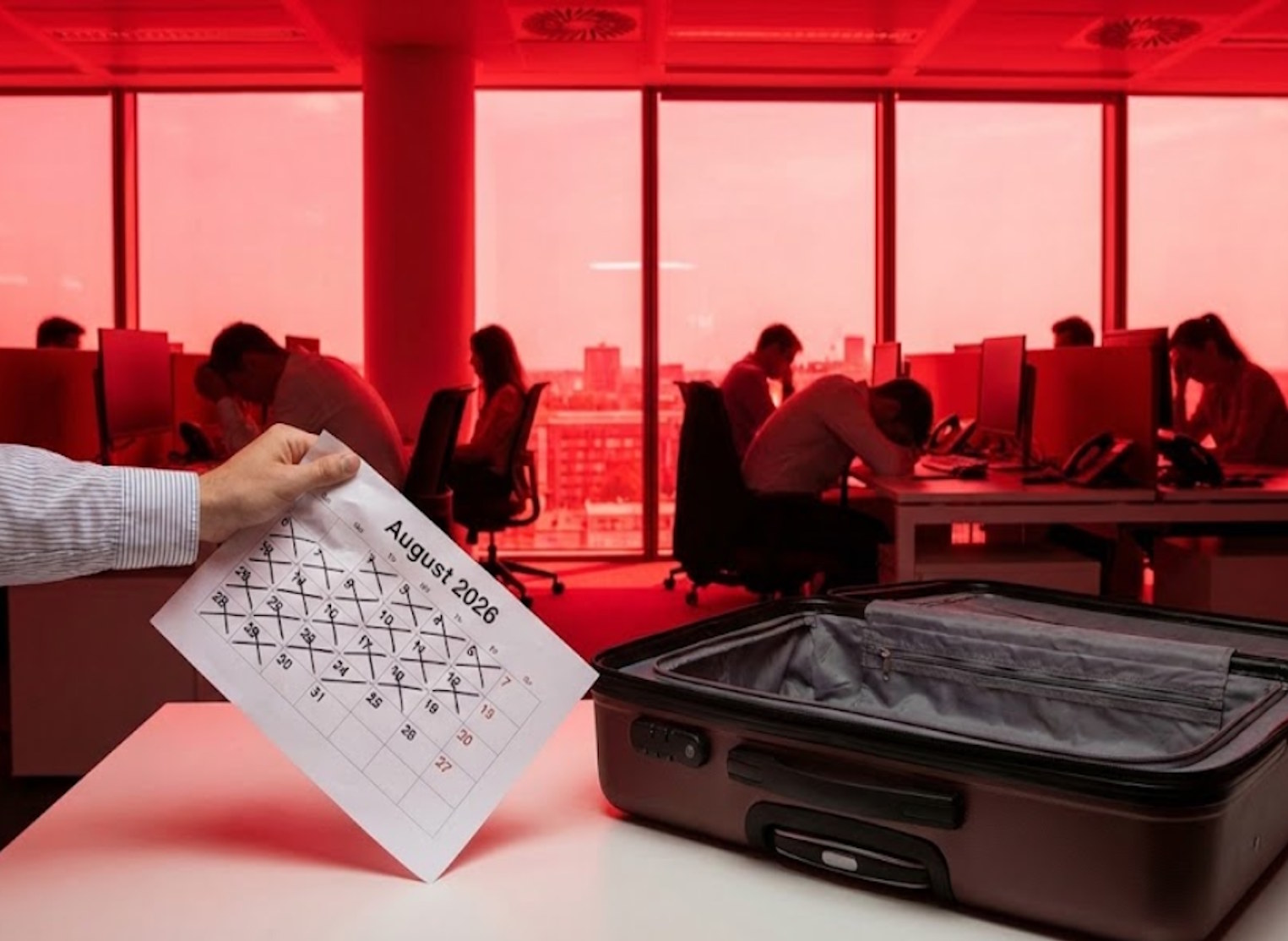 Koniec marzeń o 32 dniach urlopu. Decyzja zapadła, pracownicy odchodzą z niczym