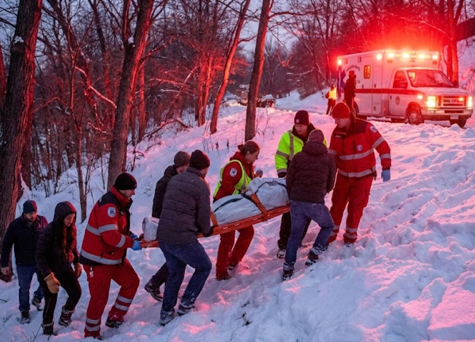Dramatyczne chwile na warszawskim Ursynowie. Poważny wypadek na Kopie Cwila. Z pomocą ruszyli przechodnie