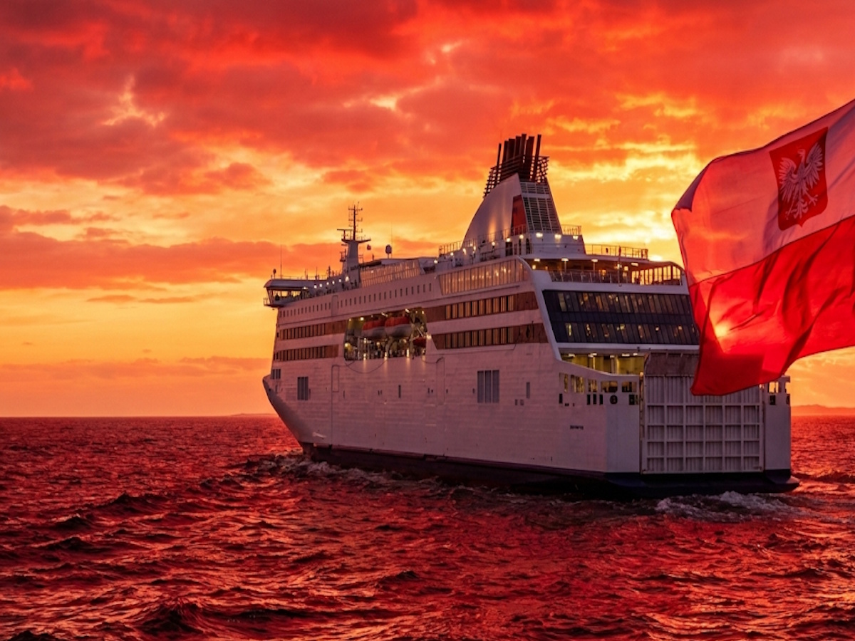 Polska znów jest morską potęgą! Zobacz jak supernowoczesny prom Jantar Unity zmieni podróże do Szwecji.