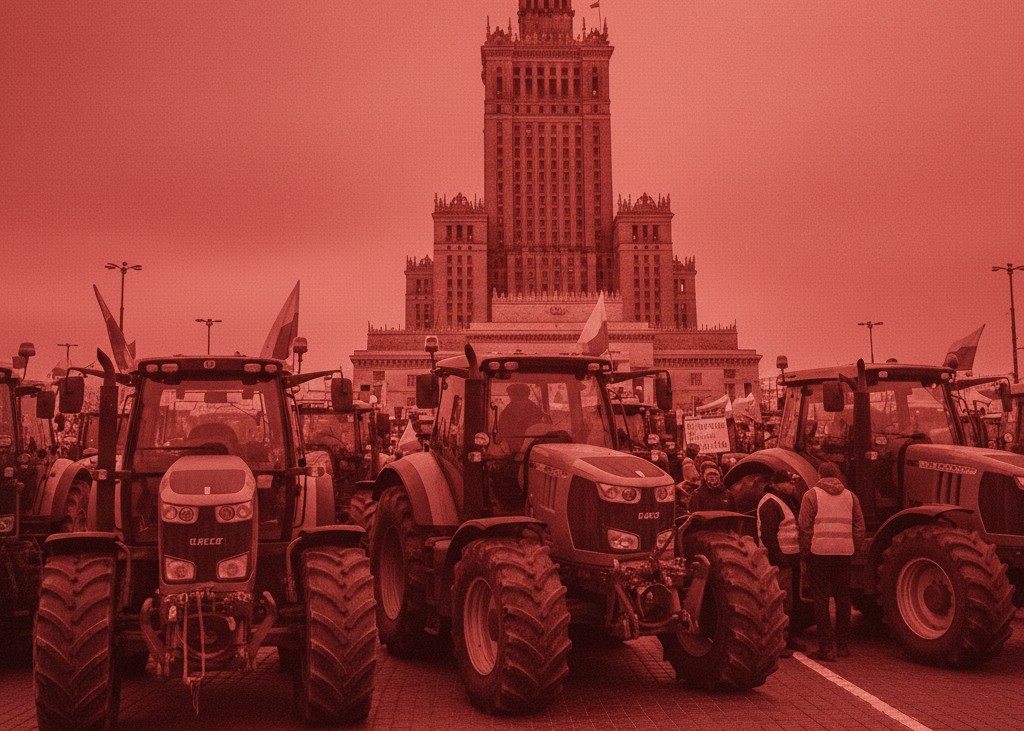 Rolnicy weszli do KPRM i nie chcą wyjść. Stawiają jasny warunek rządowi