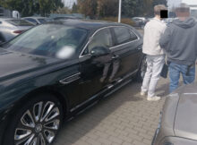 Meżczyzna Bentley Fot. Policja