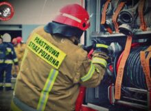 Interwencja straży pożarnej. Fot. Warszawska Grupa Luka&Maro.