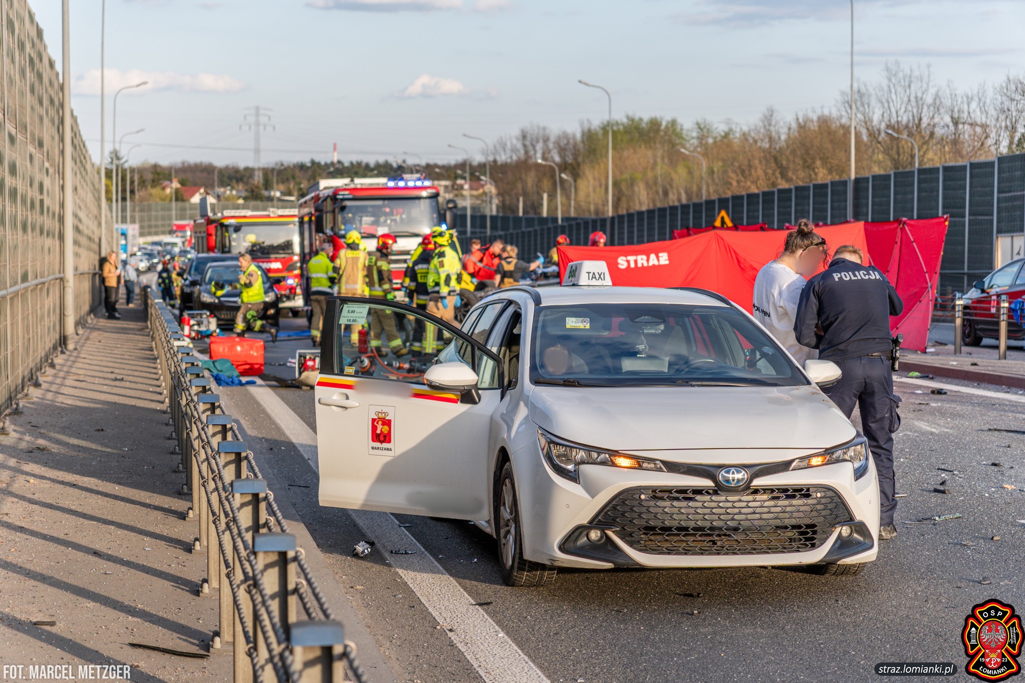 „Jedno z najtragiczniejszych zdarzeń, przy jakich przyszło nam działać”. Strażacy po tragedii na DK7 zabrali głos