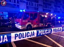 Interwencja policji i straży pożarnej. Fot. Warszawska Grupa Luka&Maro