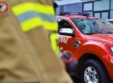 Interwencja straży pożarnej. Fot. Warszawska Grupa Luka&Maro.