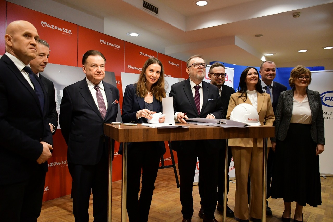 Nowa siedziba Sejmiku Województwa Mazowieckiego coraz bliżej. Mazowsze pokazało projekt. Fot. Michał Słaby / Materiały Prasowe