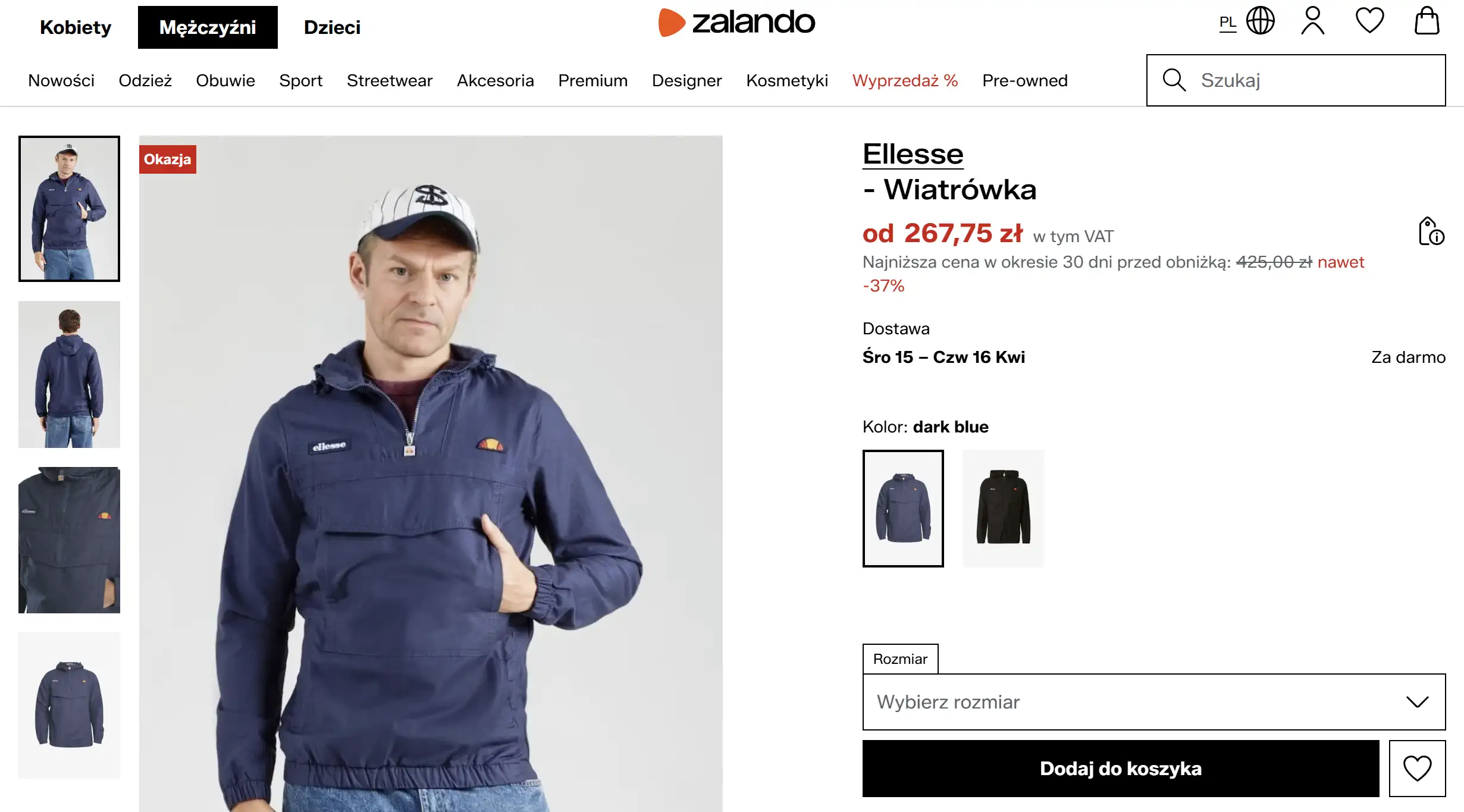 Model wygenerowany lub też wynajęty przez Zalando, jest łudząco podobny do Premiera Donalda Tuska.