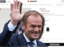 Model wygenerowany lub też wynajęty przez Zalando, jest łudząco podobny do Premiera Donalda Tuska.