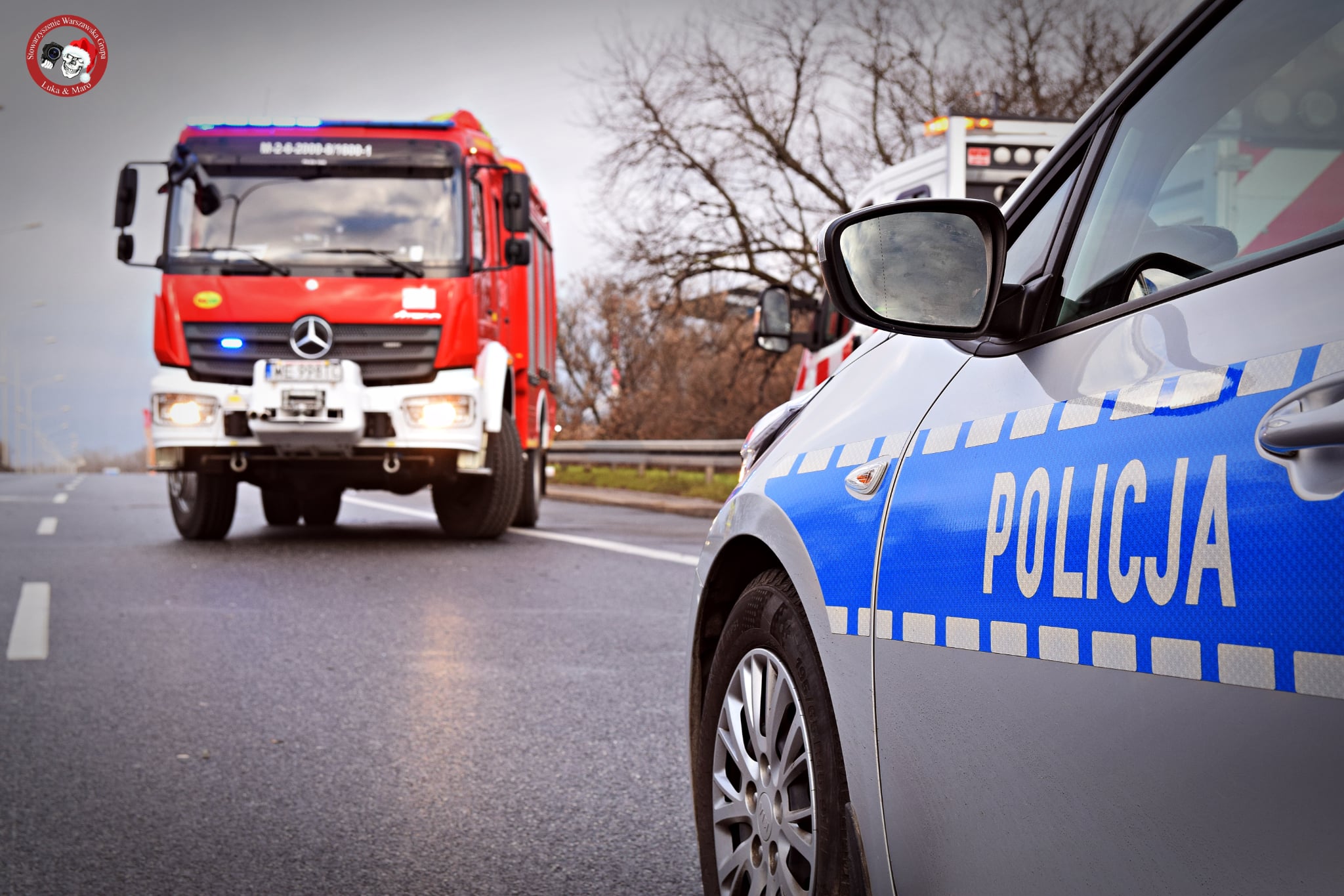 10 kilometrów korka w kierunku Warszawy. Seria kolizji sparaliżowała ruch