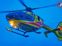 Na pomoc wezwano śmigłowiec LPR. Fot. Warszawska Grupa Luka&Maro