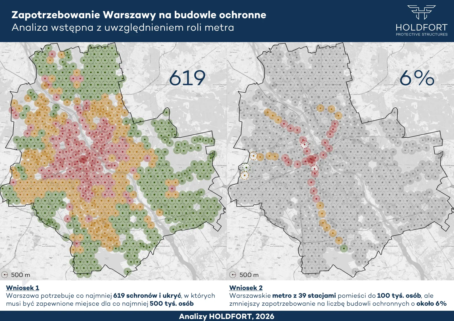 Metro nie uratuje Warszawy. Miasto potrzebuje setek schronów. Dotarliśmy do szokującego raportu