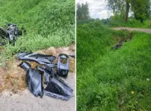 Wypadek w Machcinie. Fot. Policja Płock.
