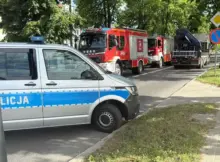 Tragiczne Potrącenie rowerzystki w Płocku | Fot. Komenda Miejska Policji w Płocku.