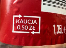Butelka systemu kaucyjnego. Fot. Warszawa w Pigułce