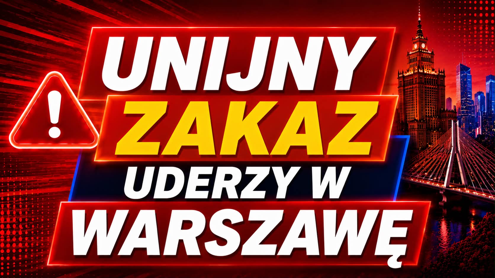 Surowy unijny zakaz. Warszawa musi się dostosować. niedługo zabraknie ich w sklepach
