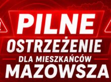 Ostrzeżenie | Fot. Warszawa w Pigułce.