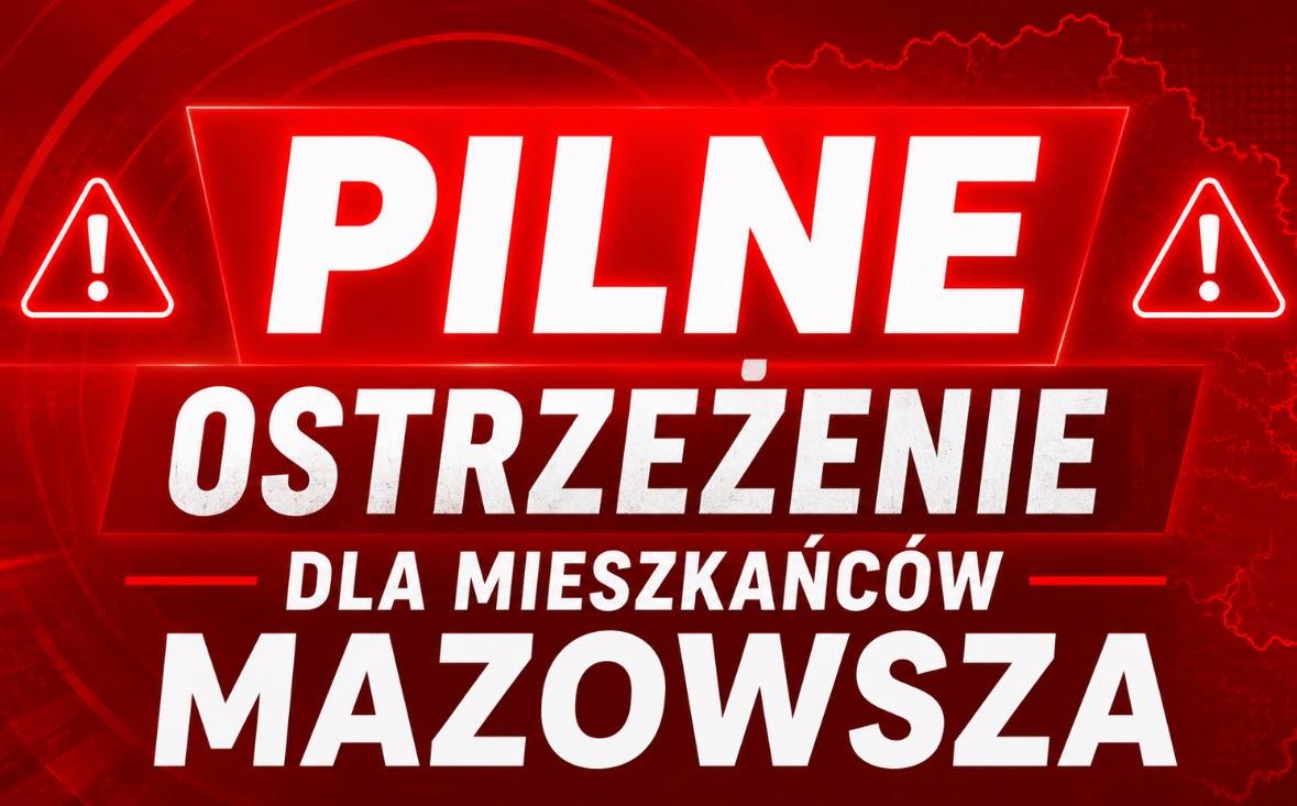 Pilne ostrzeżenie dla mieszkańców Mazowsza. Zacznie się w najbliższy weekend