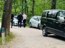 Tragiczny wypadek w pobliżu Mostu Poniatowskiego. Fot. Czytelniczka Anna.