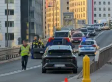 Ogromne utrudnienia w rejonie ul. Postępu. Fot. Piotr / Warszawa w Pigułce.