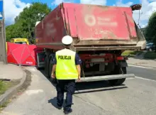 Tragiczne zdarzenie w Płocku | Fot. KMP w Płocku.