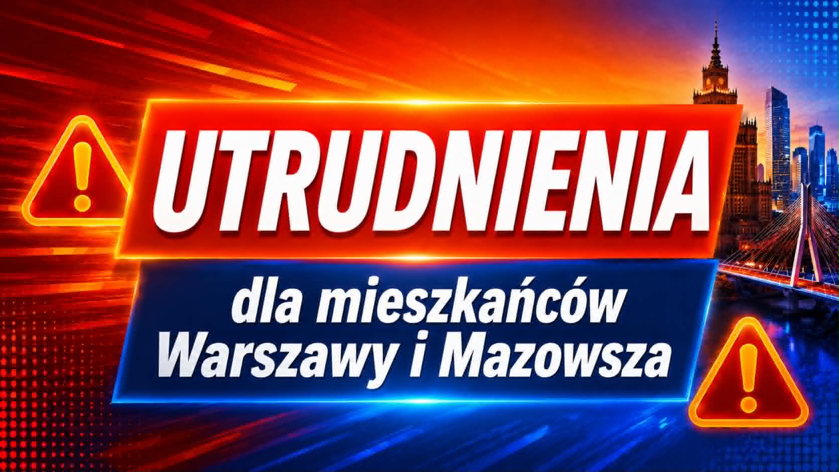 Wisłostrada zamknięta, 9 przystanków zawieszone, tramwaje na objazdach. Jak dotrzeć na Wianki i wrócić do domu?