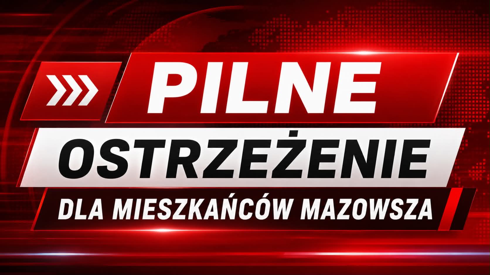Pilny komunikat dla mieszkańców Warszawy i okolic. IMGW wydaje ostrzeżenie