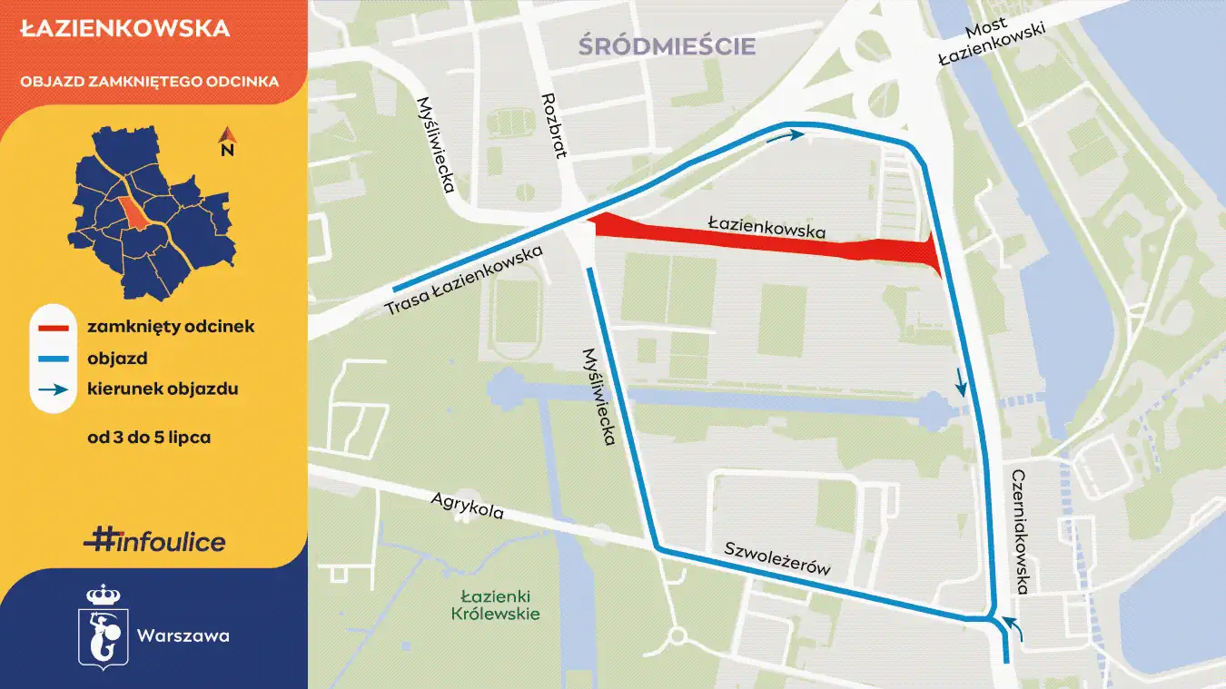 Kongres na stadionie. | Grafika Infoulice Warszawa.